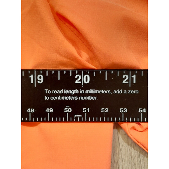 Zuda Womens Full Zip Flight Jacket Elastic Cuffs Long Sleeve Peach Size Small - Picture 13 of 15